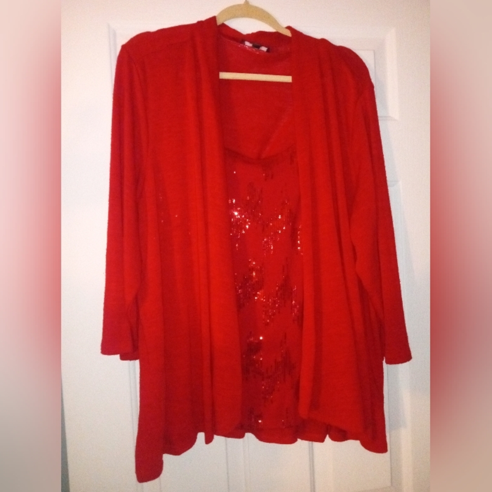 Women's Red Sweater
